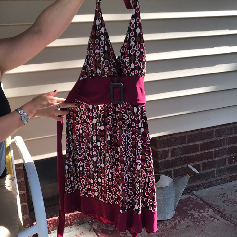 Really cute summer halter dress